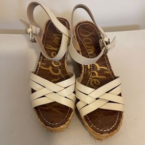 Sam Edelman wedge sandals size 9.5